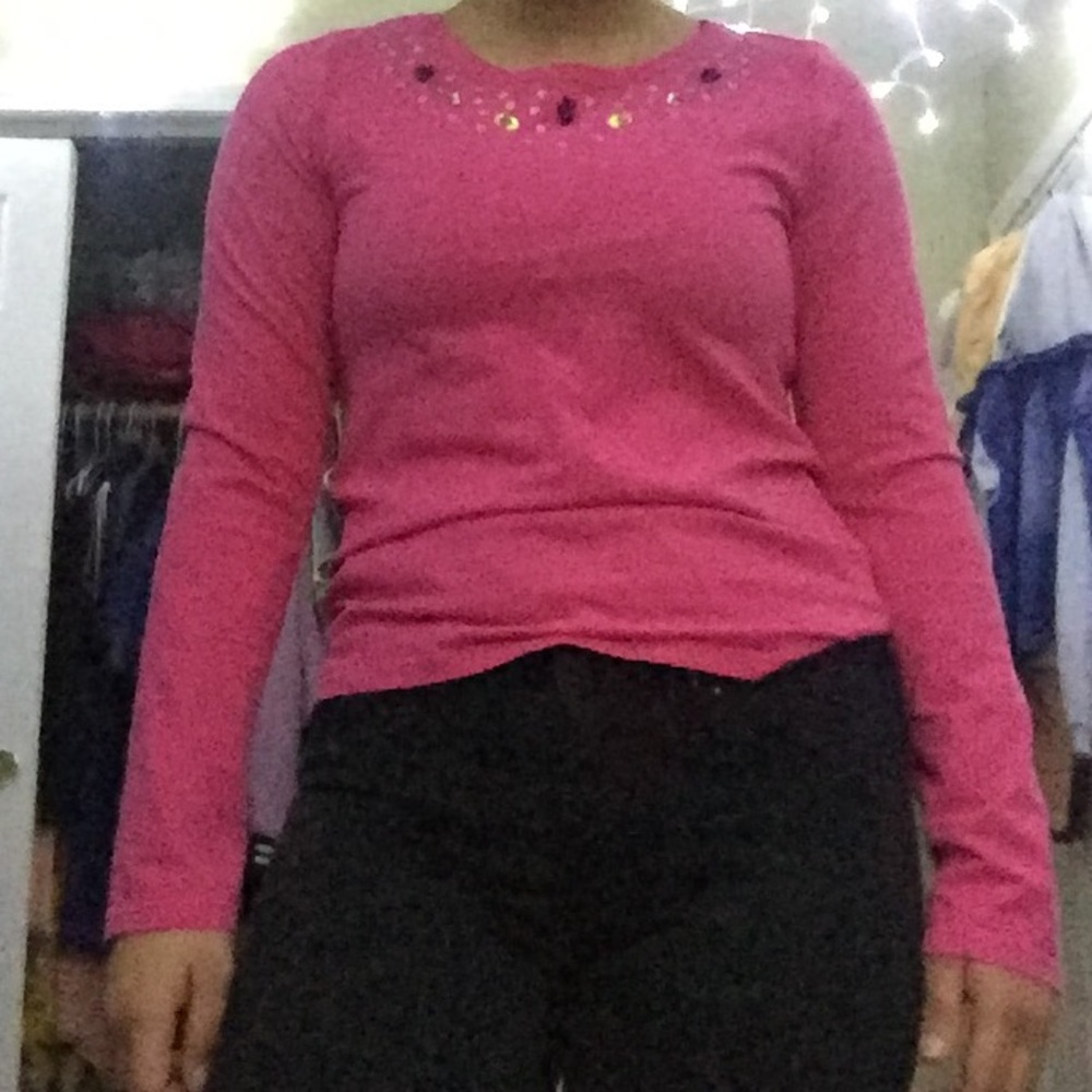 Pink shirt